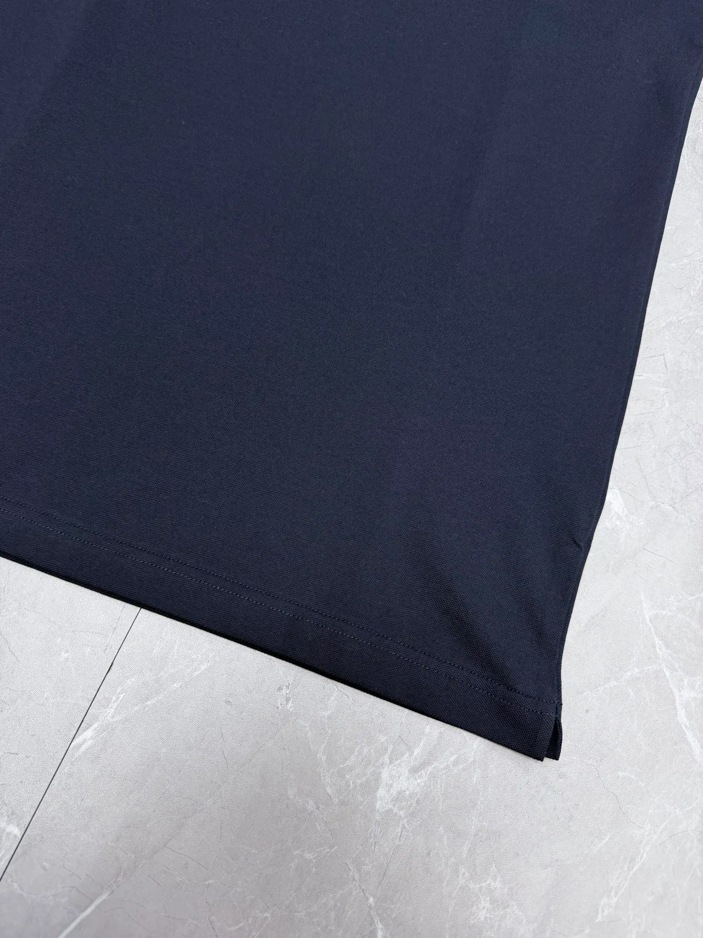 150BC 26New Arrival embroidered solid color short-sleeved button-down polo shirt, high version. Size: S.M.L.XL.XXL.